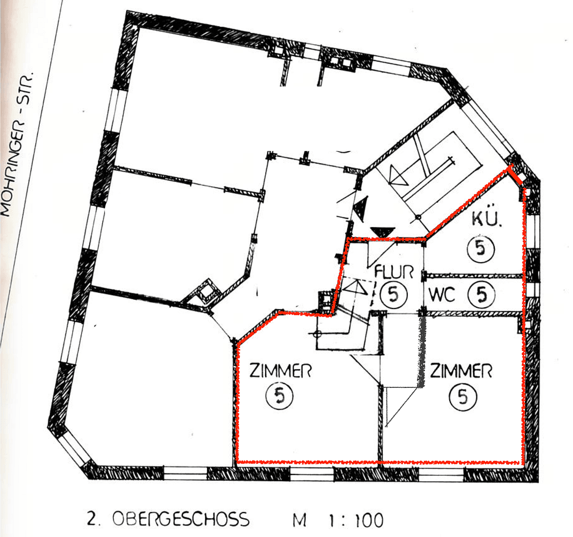 Pronájem bytu 4+1 80 m², Stuttgart, Bádensko-Württembersko Pronájem bytu 4+1 80 m², Stuttgart, Bádensko-Württembersko