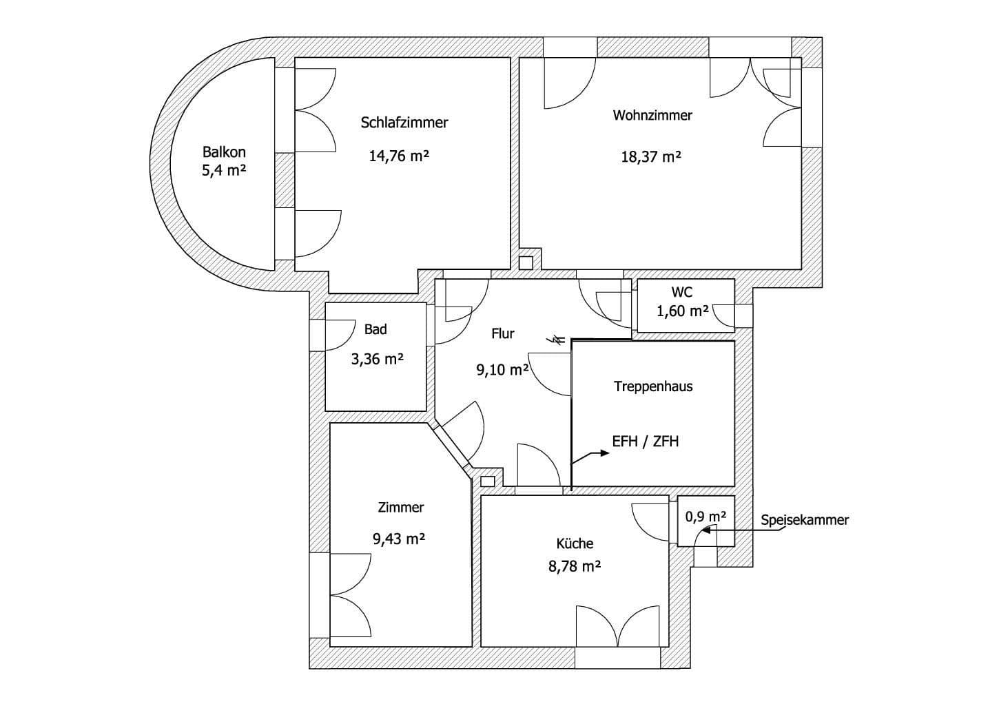 Prodej domu 148 m², pozemek 906 m², Waldstraße 2, Münchenbernsdorf, Durynsko Prodej domu 148 m², pozemek 906 m², Waldstraße 2, Münchenbernsdorf, Durynsko