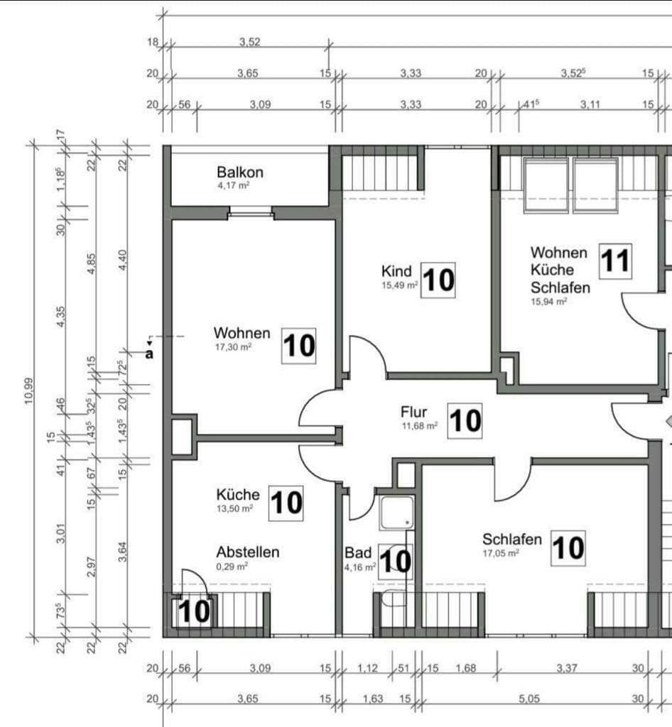 Pronájem bytu 3+1 83 m², Beckestr. 86, Schwerte, Severní Porýní-Vestfálsko Pronájem bytu 3+1 83 m², Beckestr. 86, Schwerte, Severní Porýní-Vestfálsko