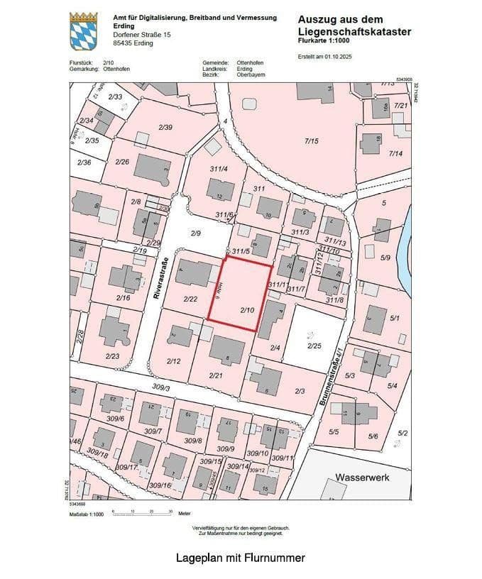 Prodej pozemku 927 m², Ottenhofen, Bavorsko Prodej pozemku 927 m², Ottenhofen, Bavorsko
