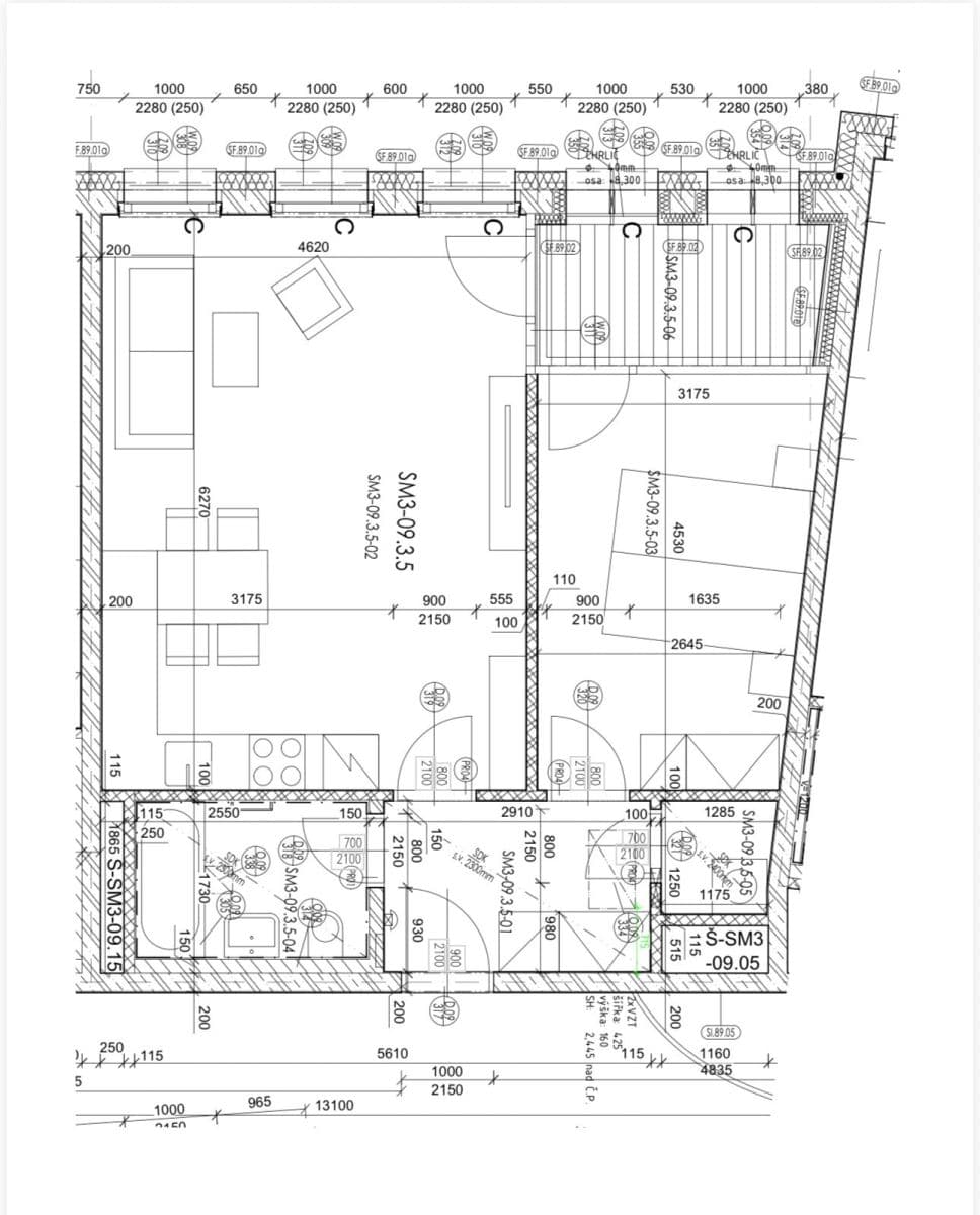 Prodej bytu 2+kk 57 m², Toyen, Praha, Praha Prodej bytu 2+kk 57 m², Toyen, Praha, Praha