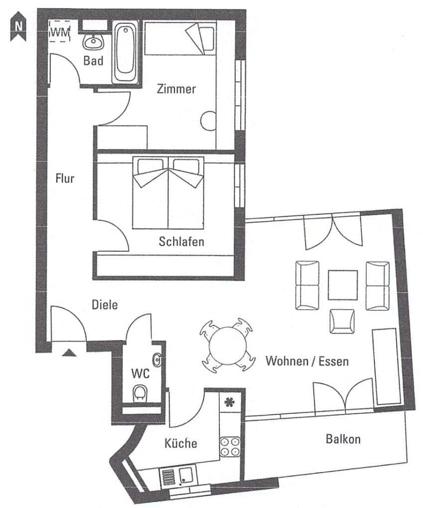 Prodej bytu 3+1 78 m², Stuttgart, Bádensko-Württembersko Prodej bytu 3+1 78 m², Stuttgart, Bádensko-Württembersko