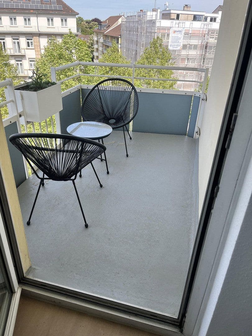 Pronájem bytu 1+1 29 m², Augustaanlage 42, Mannheim, Bádensko-Württembersko Pronájem bytu 1+1 29 m², Augustaanlage 42, Mannheim, Bádensko-Württembersko