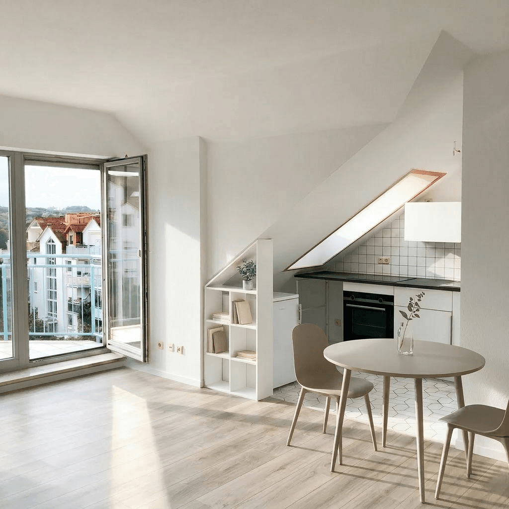 Pronájem bytu 1+1 36 m², Diedorf, Bavorsko Pronájem bytu 1+1 36 m², Diedorf, Bavorsko