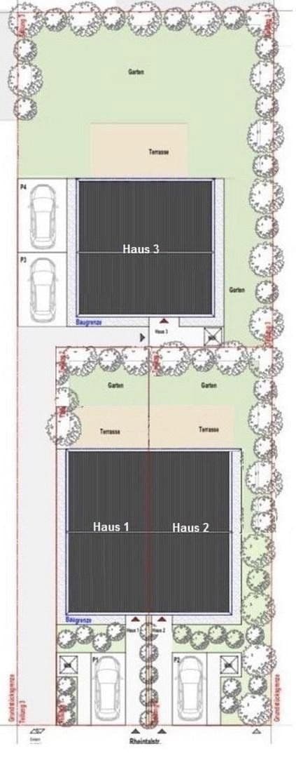 Prodej pozemku 237 m², Rheintalstr. 12, Schwetzingen, Bádensko-Württembersko Prodej pozemku 237 m², Rheintalstr. 12, Schwetzingen, Bádensko-Württembersko