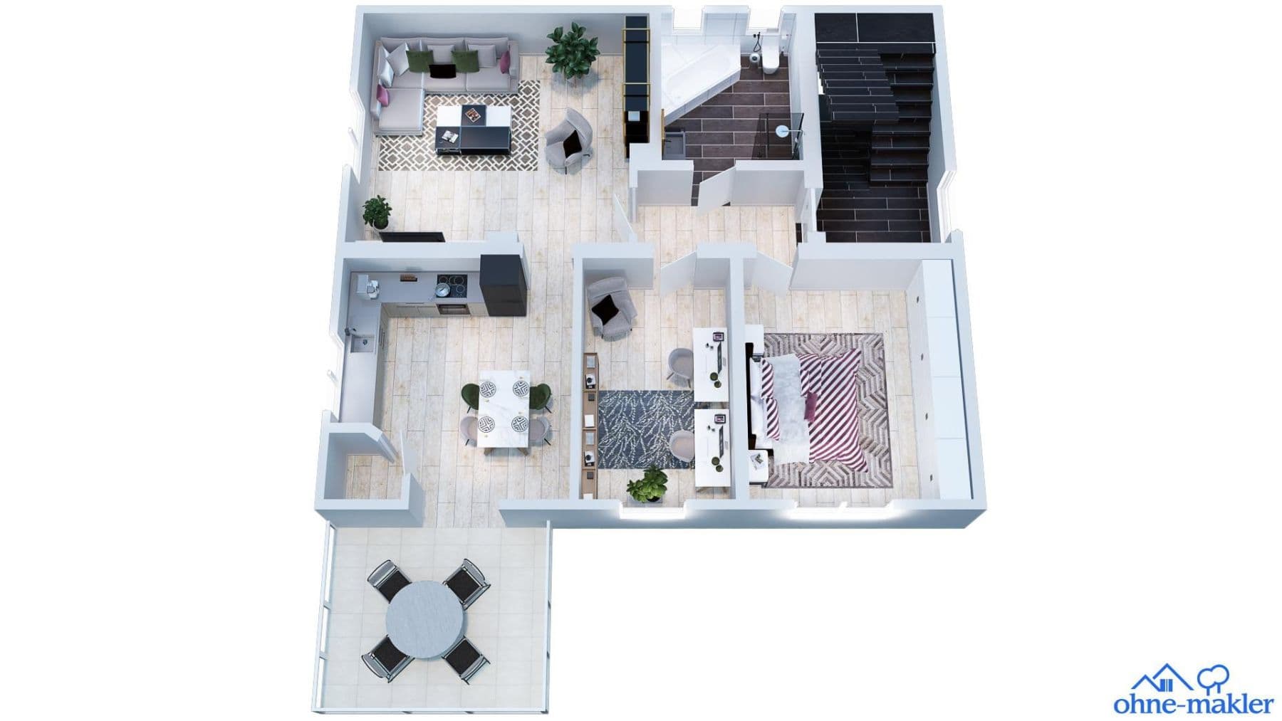 Prodej domu 160 m², pozemek 1.090 m², Schwarzenfeld, Bavorsko Prodej domu 160 m², pozemek 1.090 m², Schwarzenfeld, Bavorsko