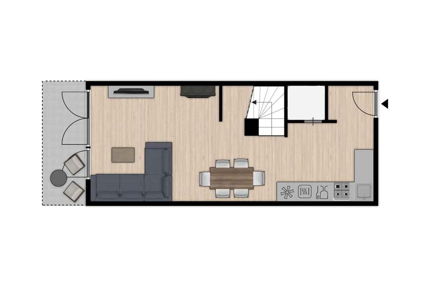 Prodej domu 83 m², pozemek 115 m², Rheinsberg, Braniborsko Prodej domu 83 m², pozemek 115 m², Rheinsberg, Braniborsko