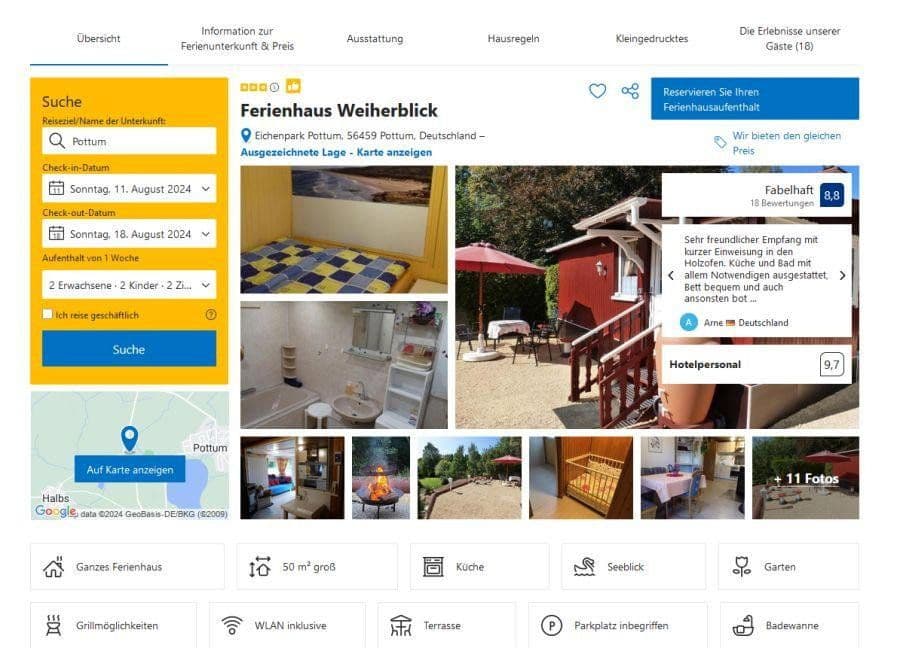 Prodej domu 672 m², pozemek 3.000 m², Pottum, Porýní-Falc Prodej domu 672 m², pozemek 3.000 m², Pottum, Porýní-Falc