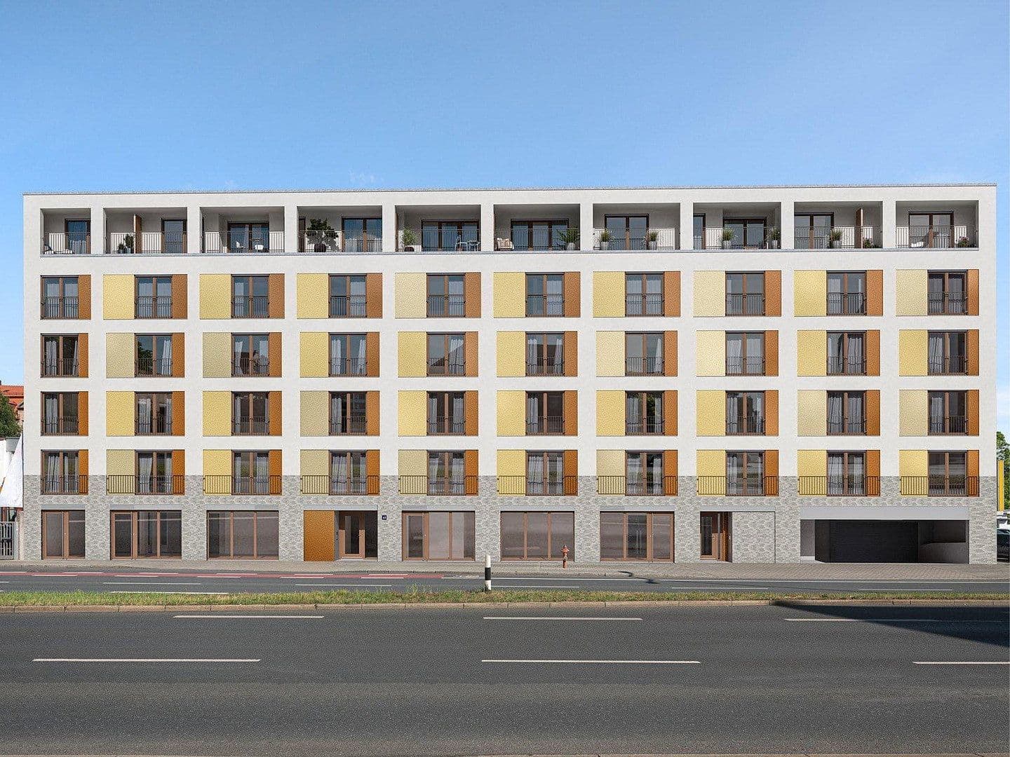 Pronájem bytu 1+1 26 m², Maximilianstraße 43, Nürnberg, Bavorsko Pronájem bytu 1+1 26 m², Maximilianstraße 43, Nürnberg, Bavorsko