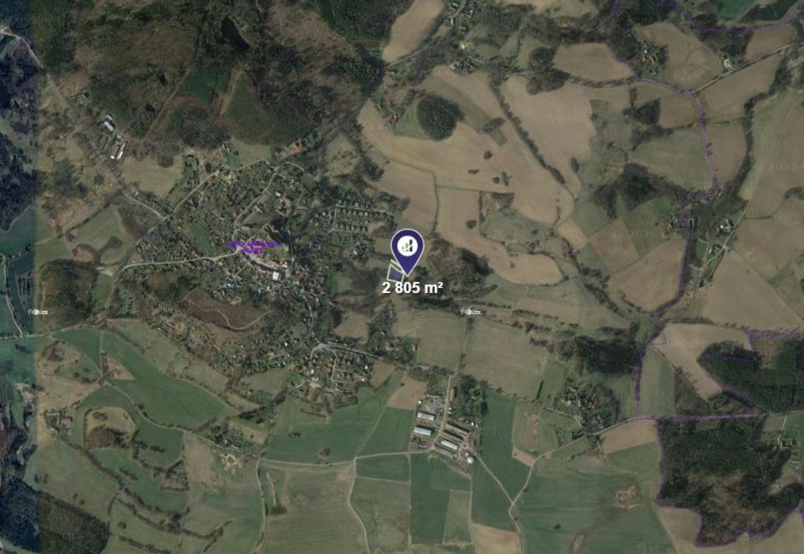 Prodej pozemku 2.805 m², Lipnice nad Sázavou, Kraj Vysočina Prodej pozemku 2.805 m², Lipnice nad Sázavou, Kraj Vysočina