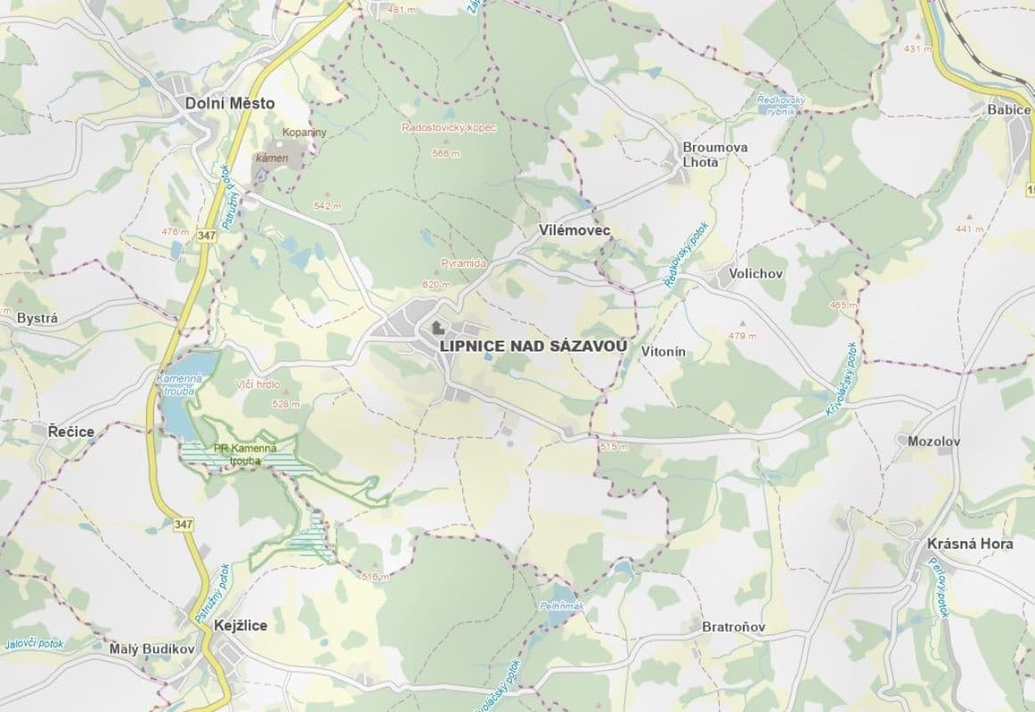 Prodej pozemku 2.805 m², Lipnice nad Sázavou, Kraj Vysočina Prodej pozemku 2.805 m², Lipnice nad Sázavou, Kraj Vysočina
