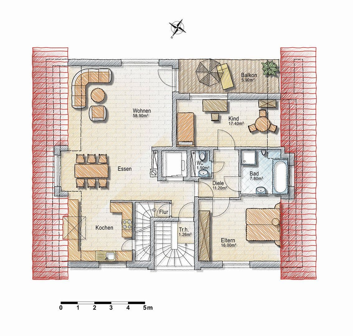 Pronájem bytu 5+1 170 m², Niederkassel, Severní Porýní-Vestfálsko Pronájem bytu 5+1 170 m², Niederkassel, Severní Porýní-Vestfálsko