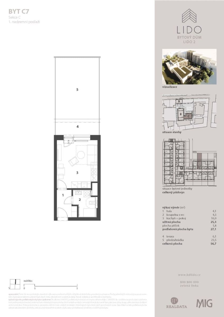 Pronájem bytu 1+kk 27 m², Spolková, Brno, Jihomoravský kraj Pronájem bytu 1+kk 27 m², Spolková, Brno, Jihomoravský kraj