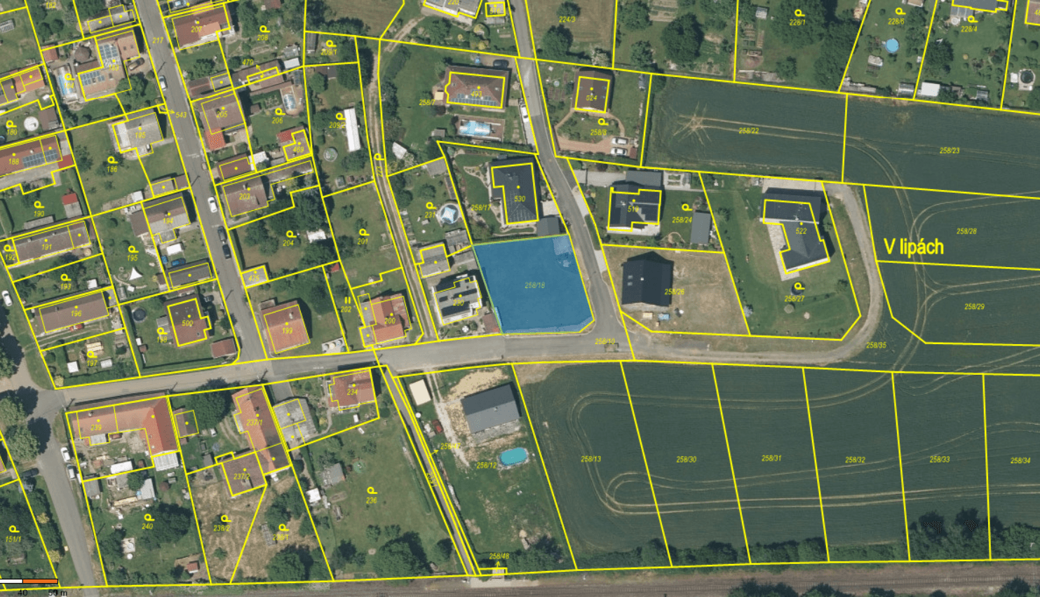 Prodej pozemku 741 m², Všenice, Plzeňský kraj Prodej pozemku 741 m², Všenice, Plzeňský kraj