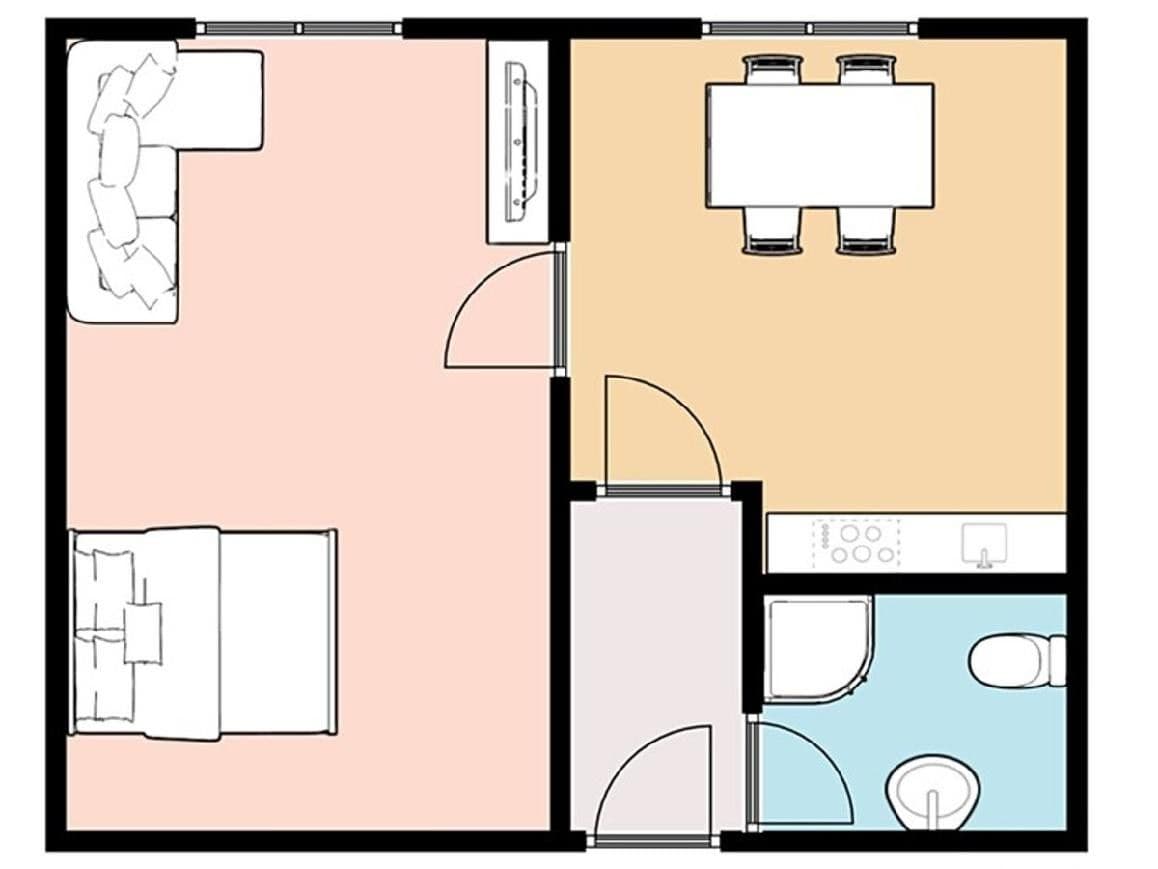 Prodej bytu 2+kk 42 m², Sametová, Liberec, Liberecký kraj Prodej bytu 2+kk 42 m², Sametová, Liberec, Liberecký kraj