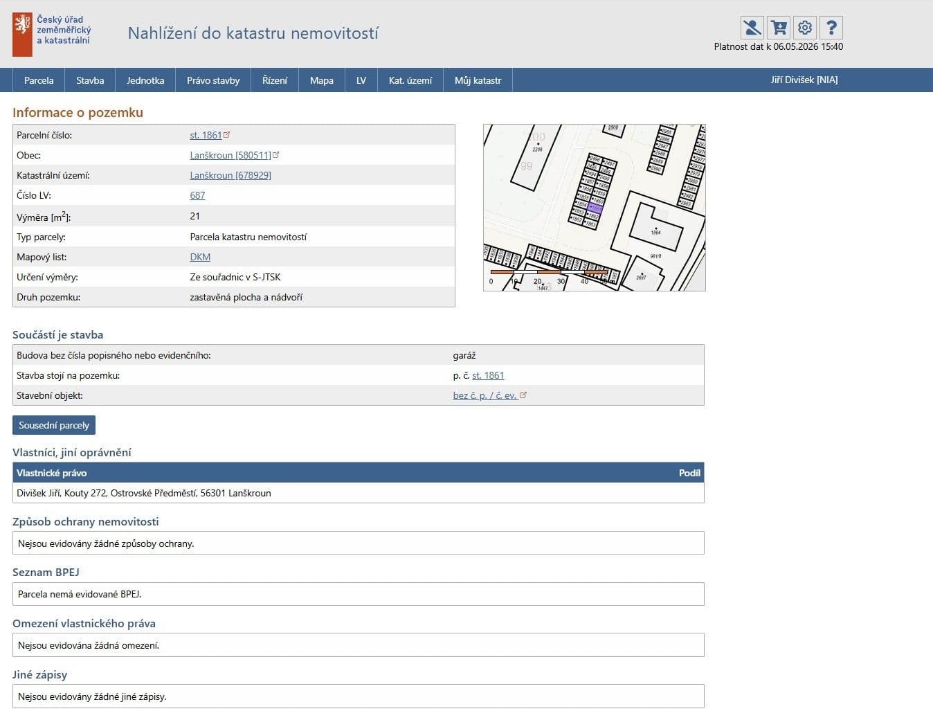Prodej garáže 21 m², Seifertova, Lanškroun, Pardubický kraj Prodej garáže 21 m², Seifertova, Lanškroun, Pardubický kraj