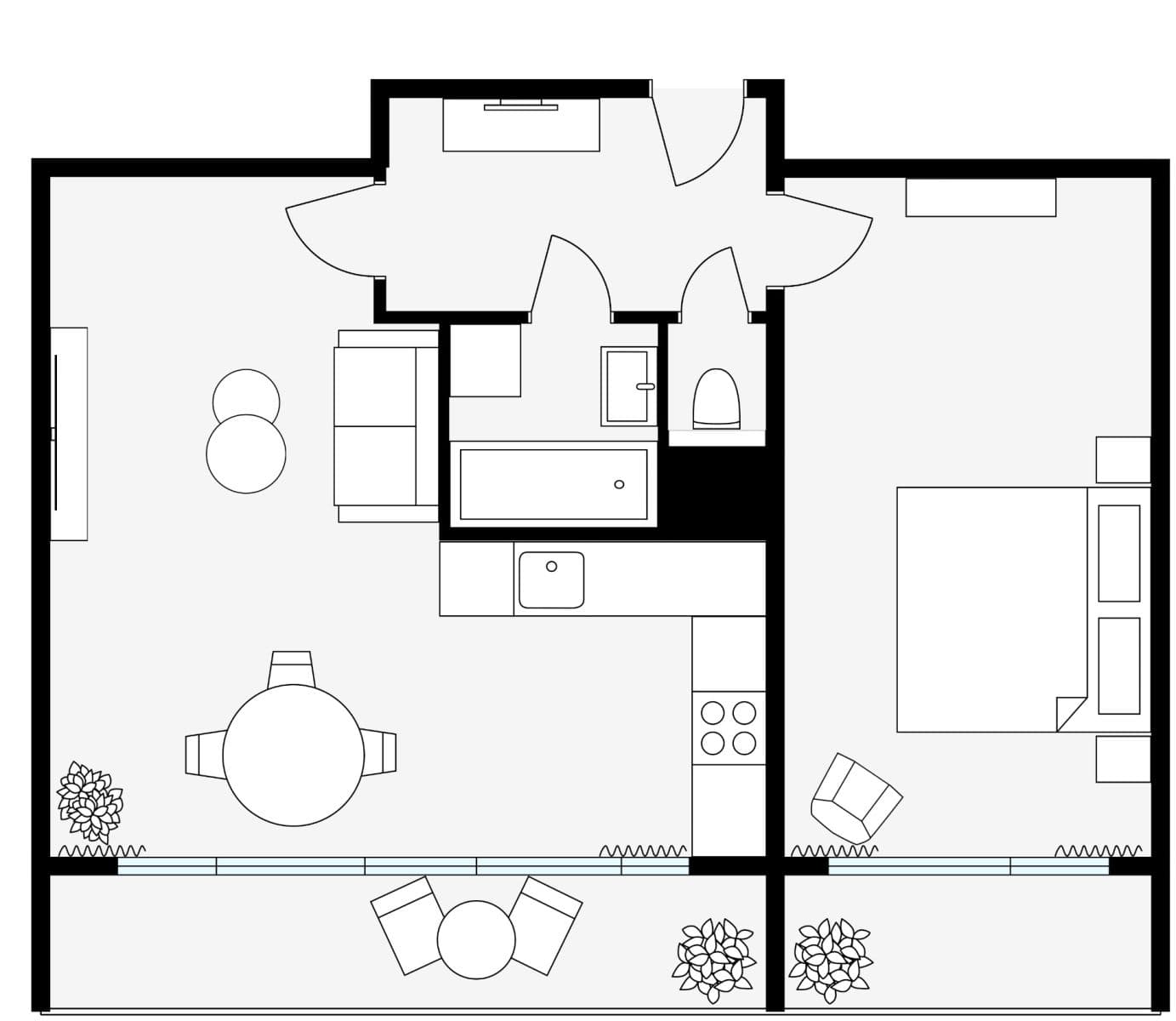 Prodej bytu 2+kk 62 m², Turkmenská, Praha, Praha Prodej bytu 2+kk 62 m², Turkmenská, Praha, Praha