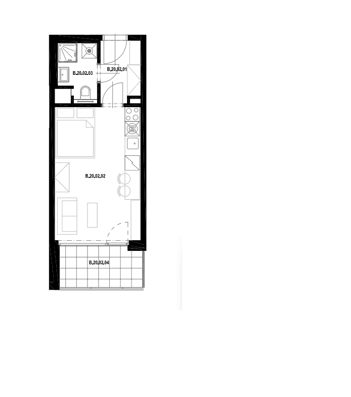 Pronájem bytu 1+kk 30 m², Jáchymovská, Praha, Praha Pronájem bytu 1+kk 30 m², Jáchymovská, Praha, Praha