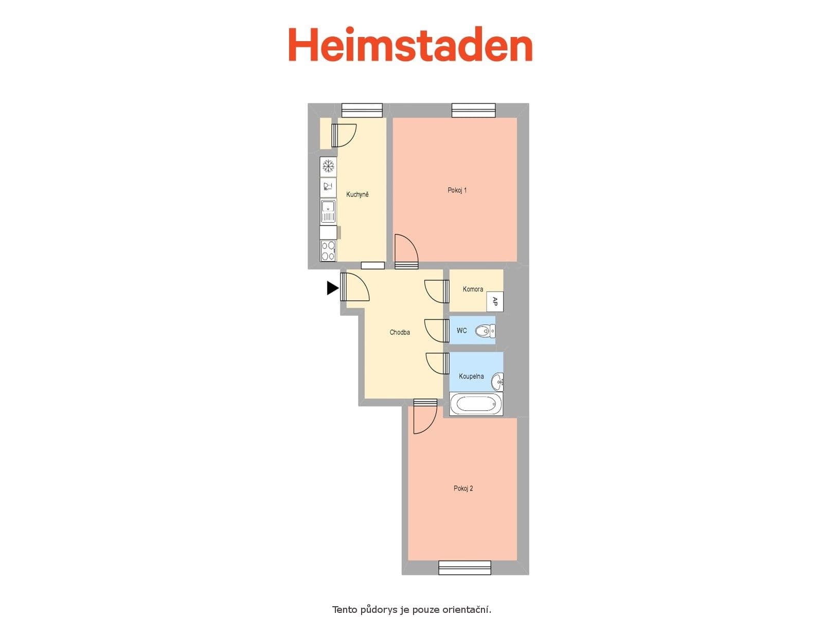 Pronájem bytu 2+1 56 m², Československé armády, Havířov, Moravskoslezský kraj Pronájem bytu 2+1 56 m², Československé armády, Havířov, Moravskoslezský kraj