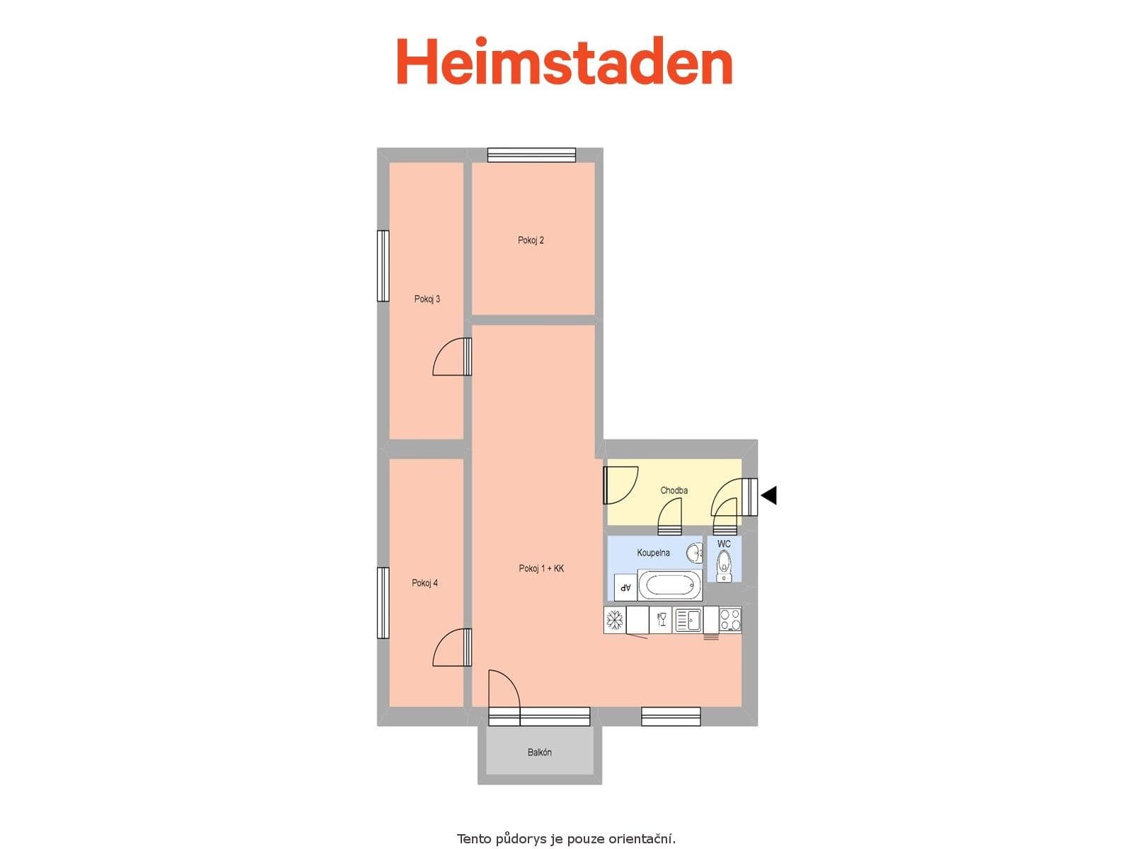 Pronájem bytu 4+kk 74 m², Lípová, Havířov, Moravskoslezský kraj Pronájem bytu 4+kk 74 m², Lípová, Havířov, Moravskoslezský kraj