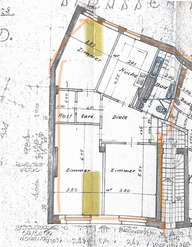 Pronájem domu 112 m², pozemek 112 m², Rellinghauser Straße 115, Essen, Severní Porýní-Vestfálsko Pronájem domu 112 m², pozemek 112 m², Rellinghauser Straße 115, Essen, Severní Porýní-Vestfálsko