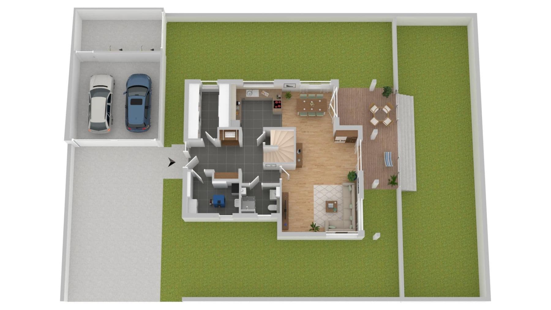Prodej domu 156 m², pozemek 543 m², Sandbühl 22, Bingen, Bádensko-Württembersko Prodej domu 156 m², pozemek 543 m², Sandbühl 22, Bingen, Bádensko-Württembersko