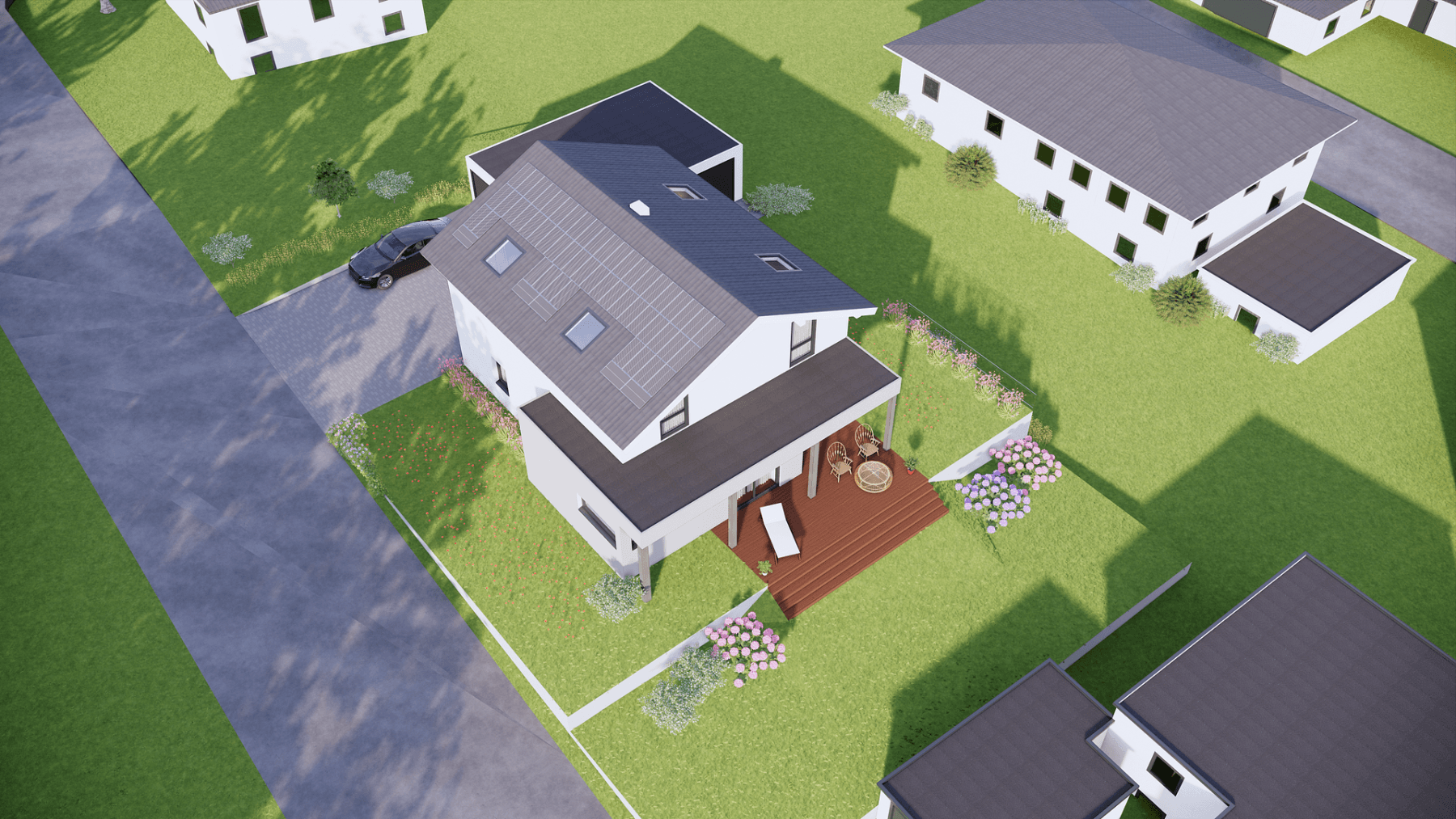 Prodej domu 156 m², pozemek 543 m², Sandbühl 22, Bingen, Bádensko-Württembersko Prodej domu 156 m², pozemek 543 m², Sandbühl 22, Bingen, Bádensko-Württembersko