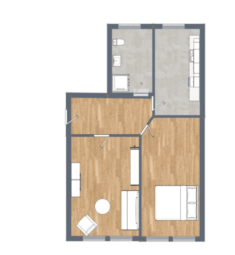 Prodej bytu 2+1 60 m², Idastraße 41, Leipzig, Sasko Prodej bytu 2+1 60 m², Idastraße 41, Leipzig, Sasko