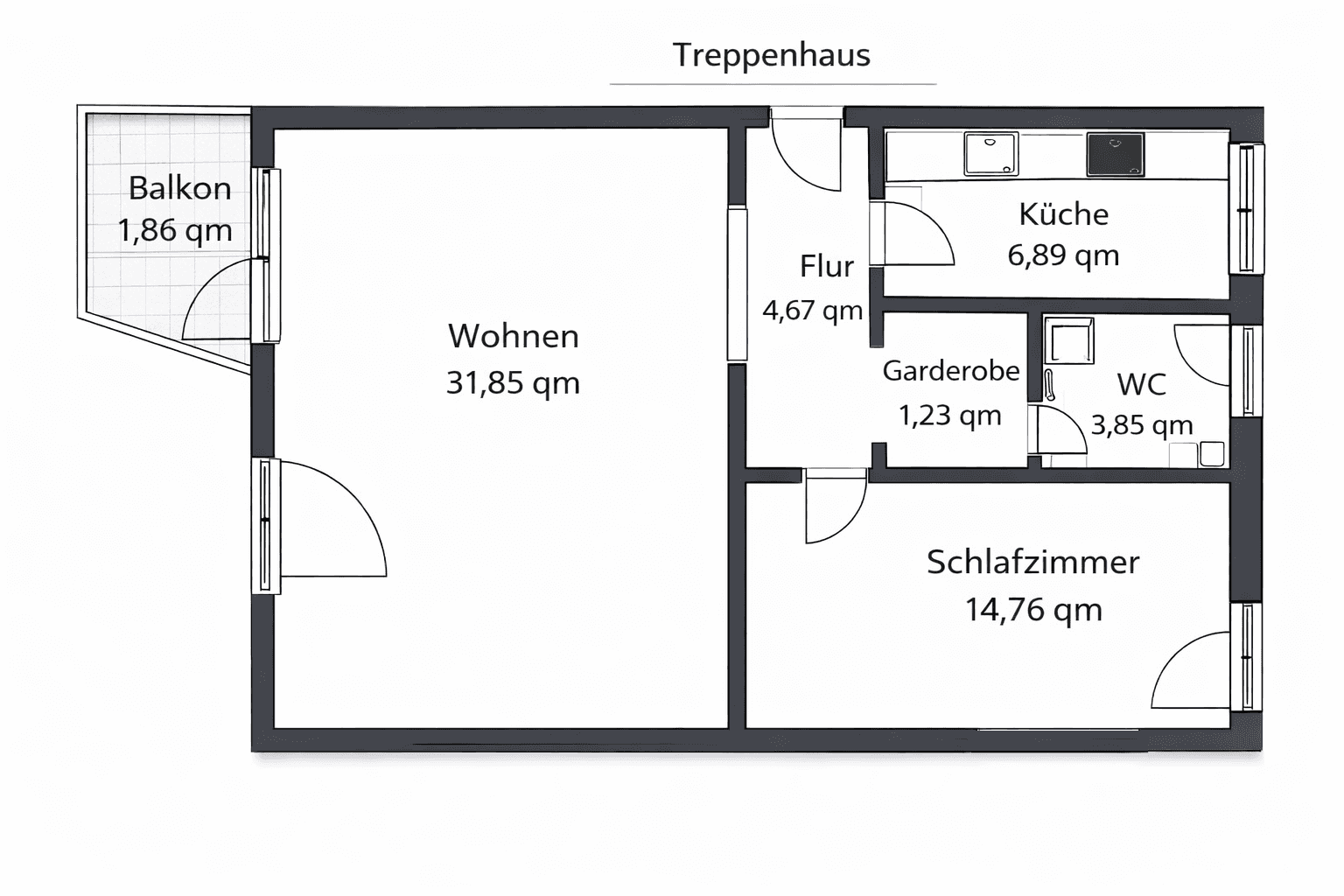 Prodej bytu 2+1 65 m², Bürgermeister-Deichmann-Straße 17, Bremen, Bremen Prodej bytu 2+1 65 m², Bürgermeister-Deichmann-Straße 17, Bremen, Bremen