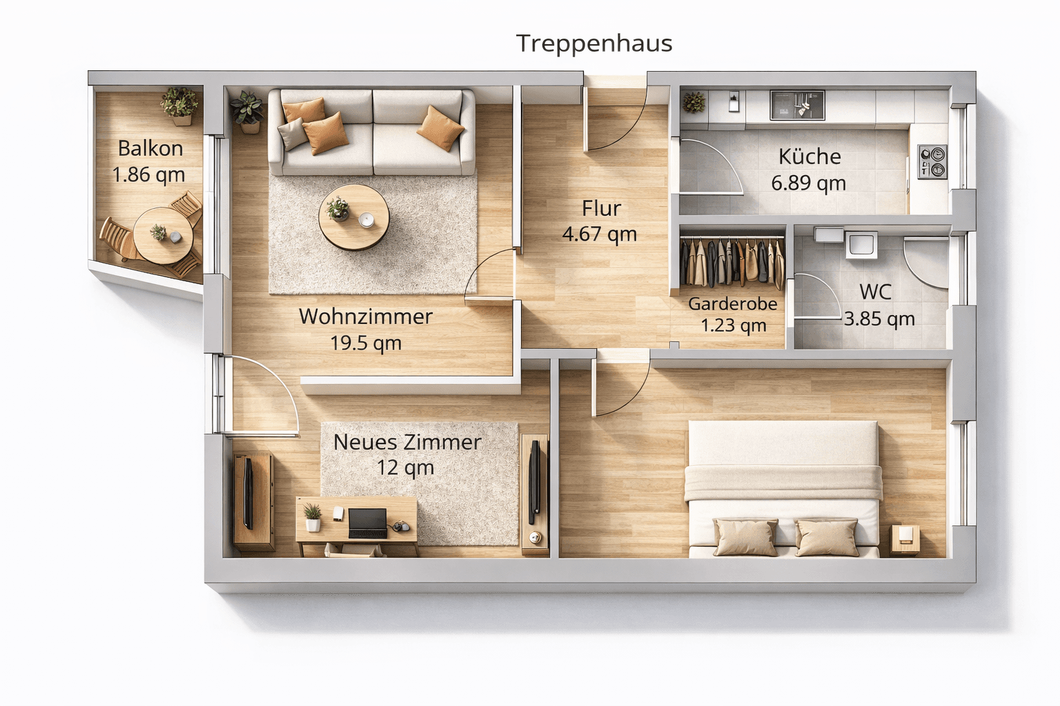 Prodej bytu 2+1 65 m², Bürgermeister-Deichmann-Straße 17, Bremen, Bremen Prodej bytu 2+1 65 m², Bürgermeister-Deichmann-Straße 17, Bremen, Bremen