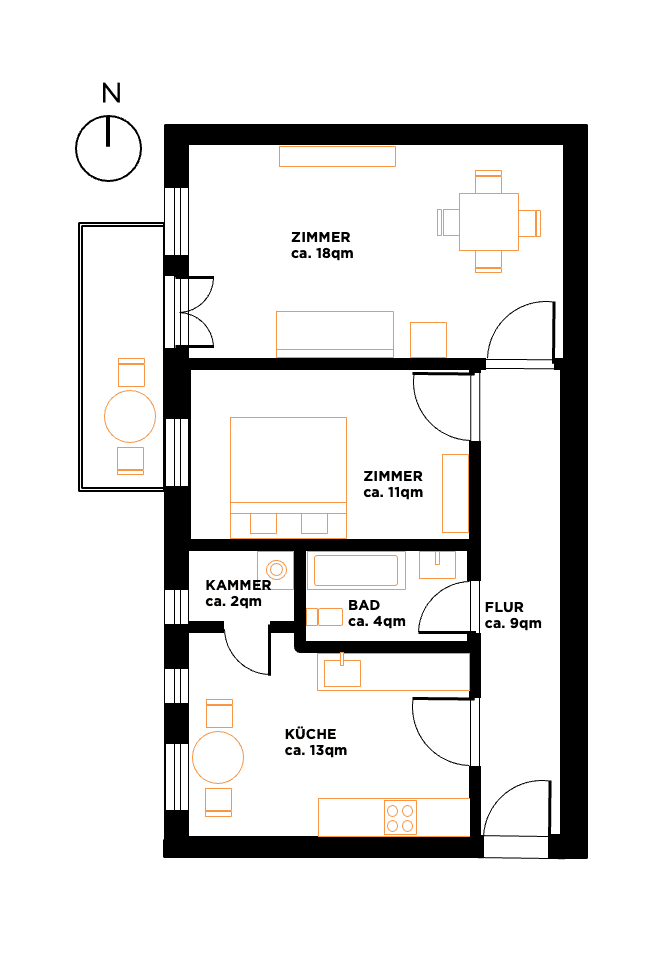 Prodej bytu 2+1 60 m², Pfalzburgerstrasse 34, Berlin, Berlín Prodej bytu 2+1 60 m², Pfalzburgerstrasse 34, Berlin, Berlín