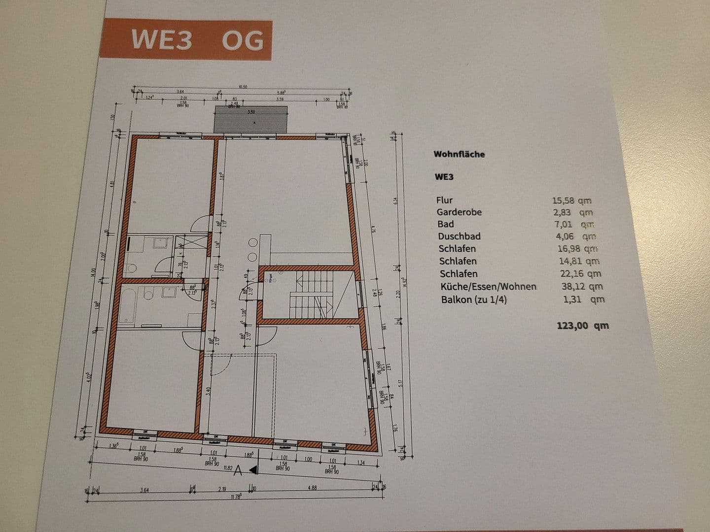Pronájem bytu 4+1 123 m², Darmstadt, Hessen Pronájem bytu 4+1 123 m², Darmstadt, Hessen