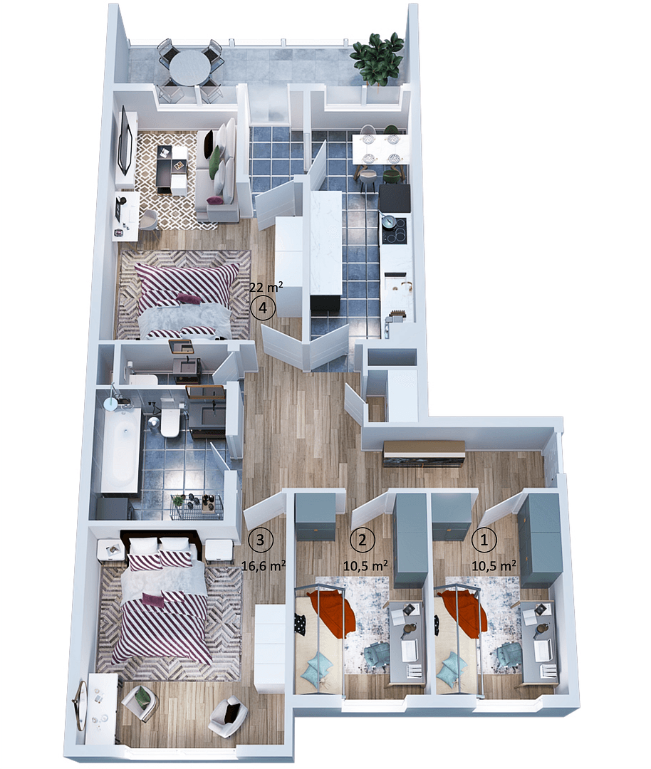 Pronájem bytu 11 m², Ludwigstraße 26, Offenbach, Hessen Pronájem bytu 11 m², Ludwigstraße 26, Offenbach, Hessen