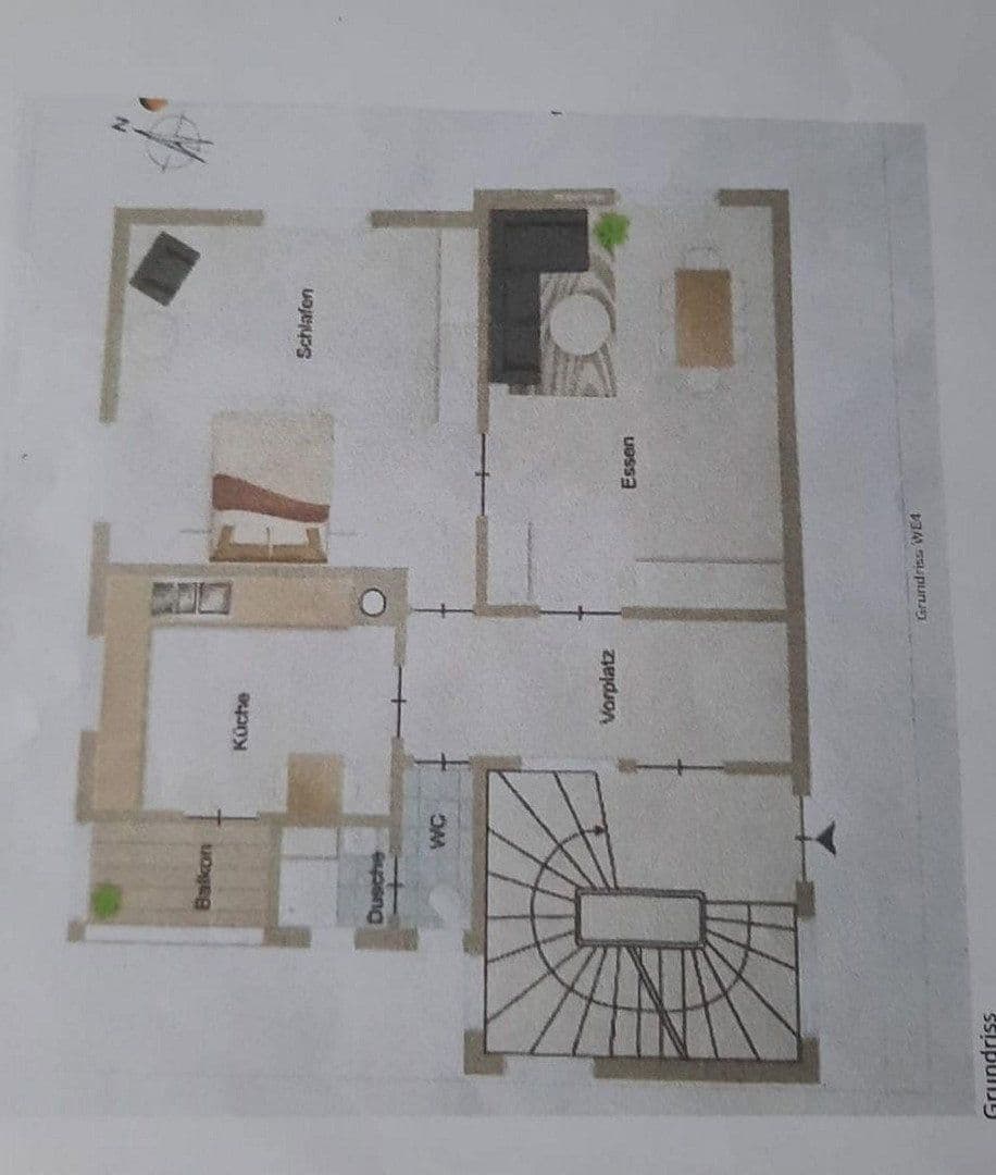 Pronájem bytu 2+1 57 m², Stuttgart, Bádensko-Württembersko Pronájem bytu 2+1 57 m², Stuttgart, Bádensko-Württembersko