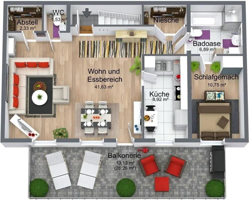 Prodej bytu 2+kk 80 m², Marktoberdorf, Bavorsko Prodej bytu 2+kk 80 m², Marktoberdorf, Bavorsko