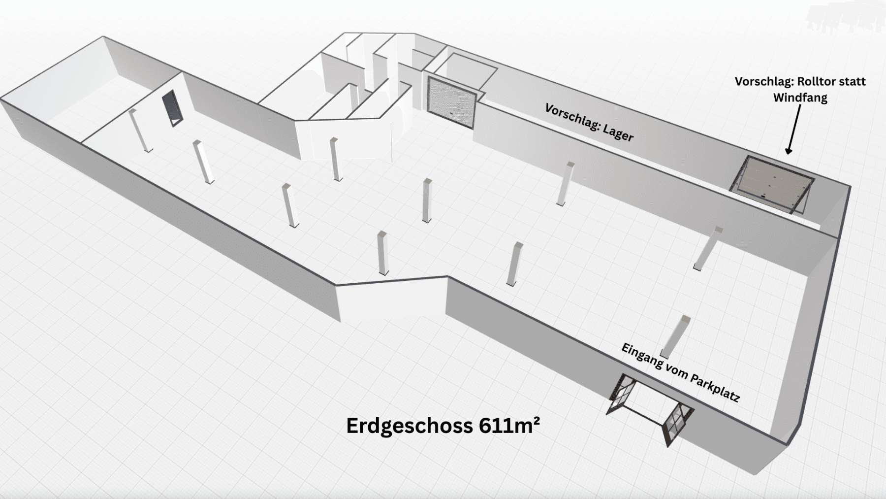 Pronájem nebytového prostoru 1.141 m², Lüssumer Straße 105, Bremen - Blumenthal, Bremen Pronájem nebytového prostoru 1.141 m², Lüssumer Straße 105, Bremen - Blumenthal, Bremen