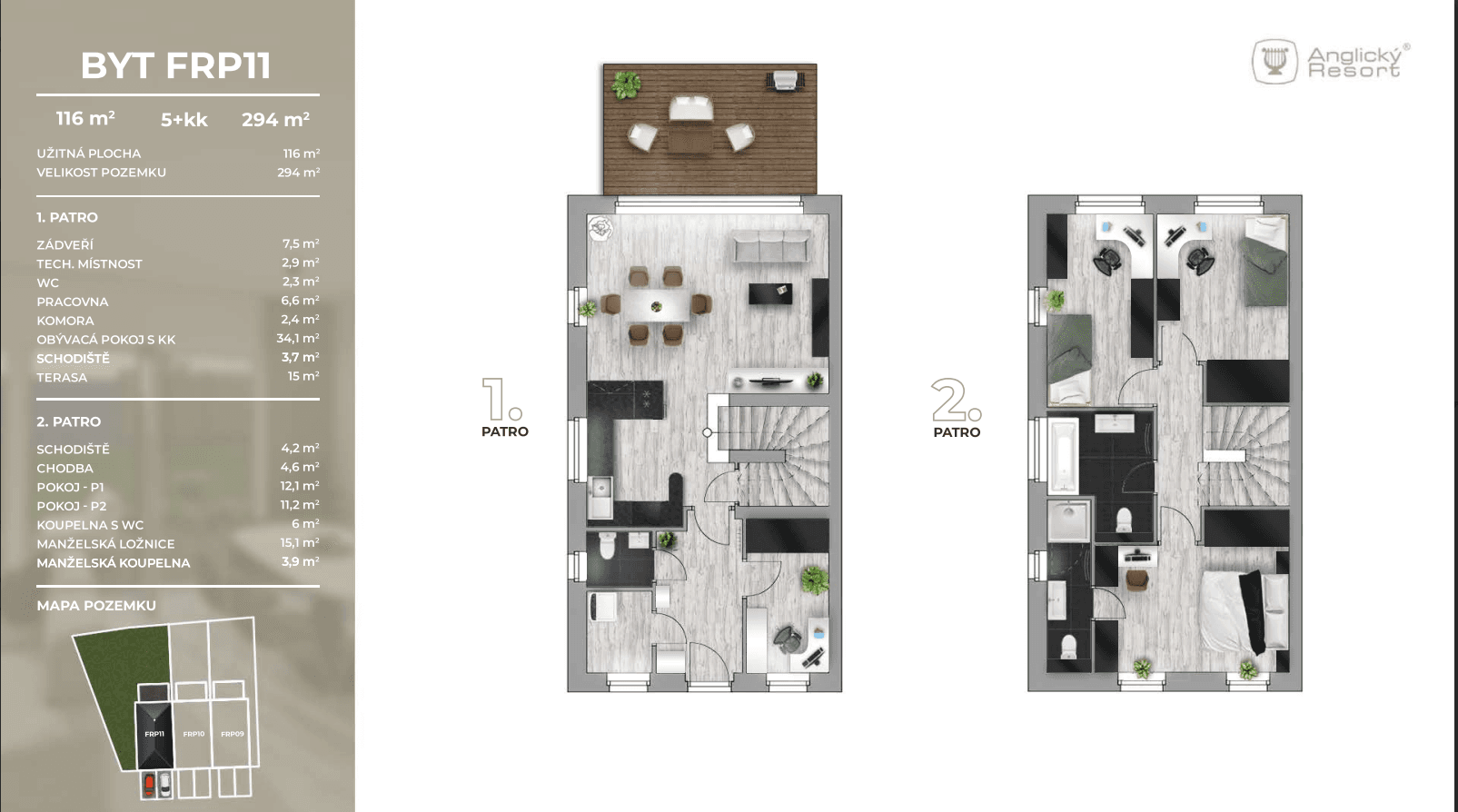 Prodej domu 116 m², pozemek 294 m², Pětihosty, Středočeský kraj Prodej domu 116 m², pozemek 294 m², Pětihosty, Středočeský kraj