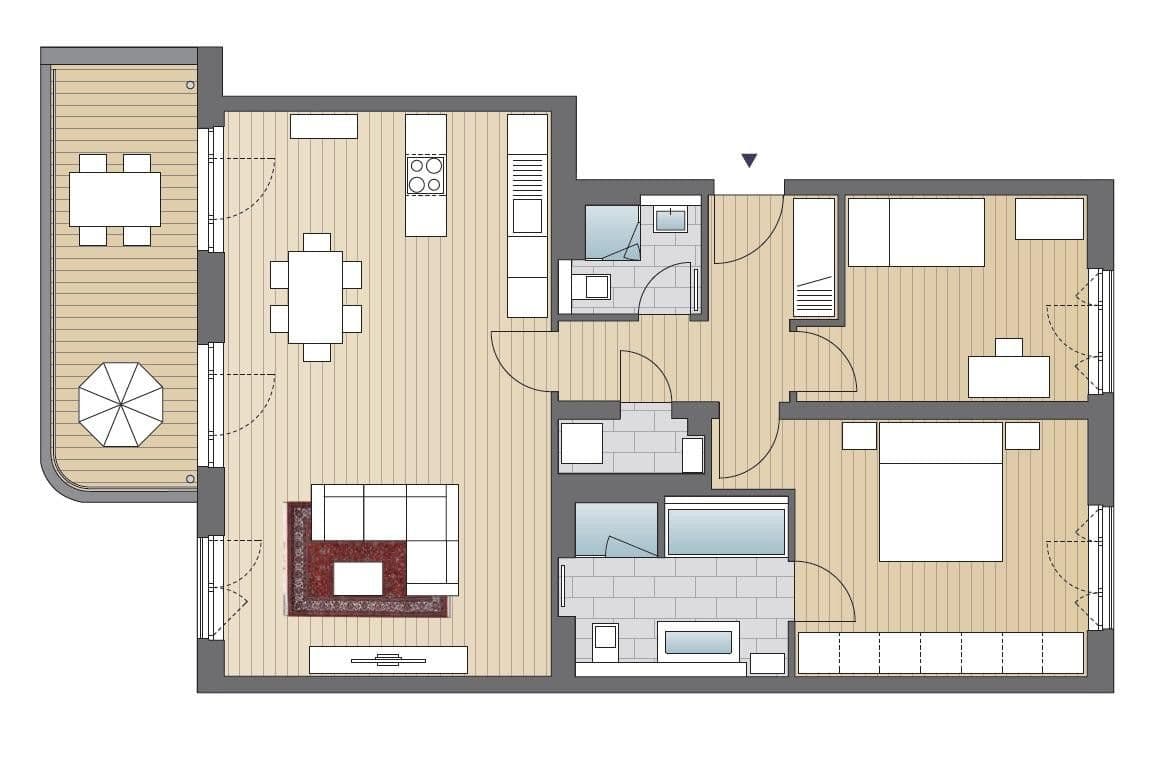 Pronájem bytu 3+1 108 m², Beuthstr. 14, Berlin, Berlín Pronájem bytu 3+1 108 m², Beuthstr. 14, Berlin, Berlín