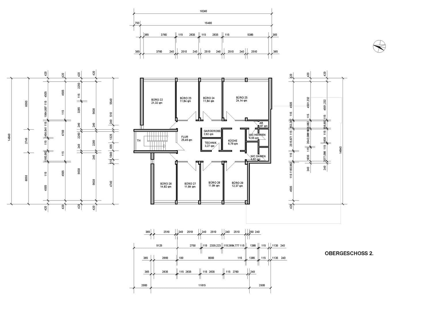 Pronájem kanceláře 177 m², Marker Allee 48, Hamm, Severní Porýní-Vestfálsko Pronájem kanceláře 177 m², Marker Allee 48, Hamm, Severní Porýní-Vestfálsko