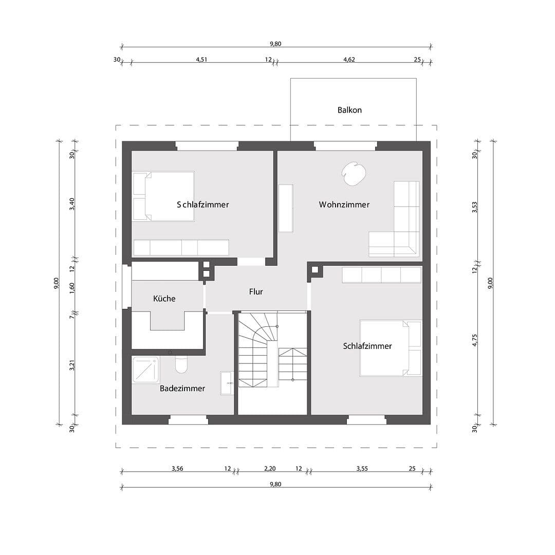 Prodej domu 192 m², pozemek 440 m², Fuldabrück, Hessen Prodej domu 192 m², pozemek 440 m², Fuldabrück, Hessen