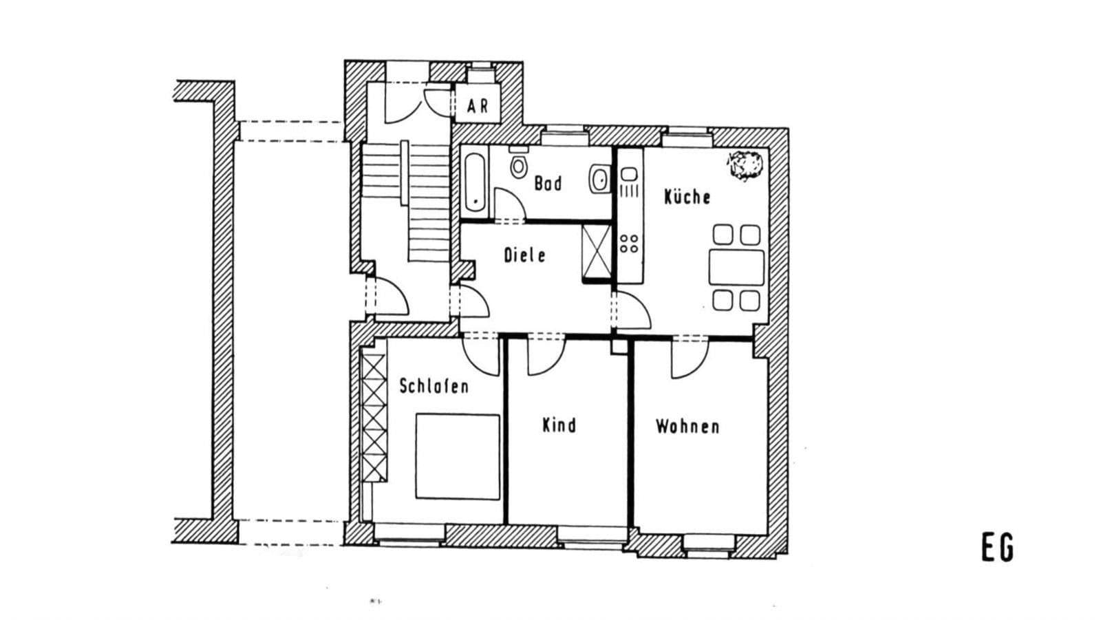 Pronájem bytu 3+1 90 m², Essen, Severní Porýní-Vestfálsko Pronájem bytu 3+1 90 m², Essen, Severní Porýní-Vestfálsko