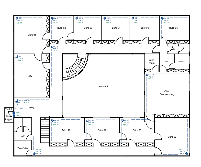 Pronájem kanceláře 932 m², Fußgönheim, Porýní-Falc Pronájem kanceláře 932 m², Fußgönheim, Porýní-Falc