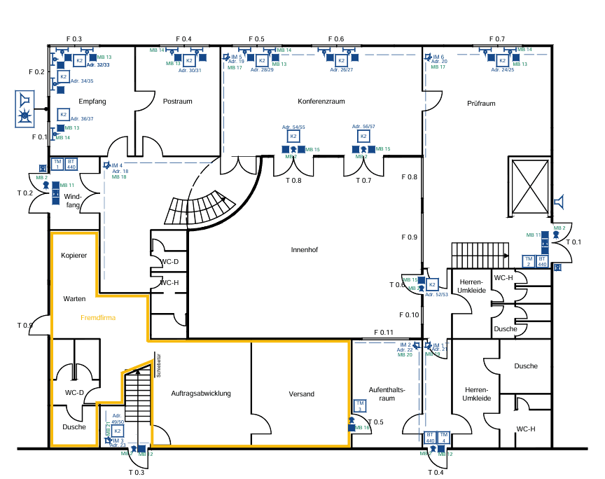Pronájem kanceláře 932 m², Fußgönheim, Porýní-Falc Pronájem kanceláře 932 m², Fußgönheim, Porýní-Falc