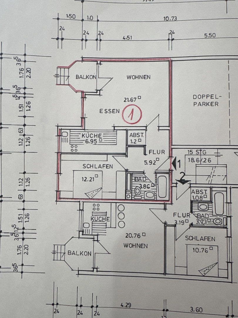 Prodej bytu 2+1 52 m², Erich-Ollenhauer Straße 270a, Wiesbaden, Hessen Prodej bytu 2+1 52 m², Erich-Ollenhauer Straße 270a, Wiesbaden, Hessen