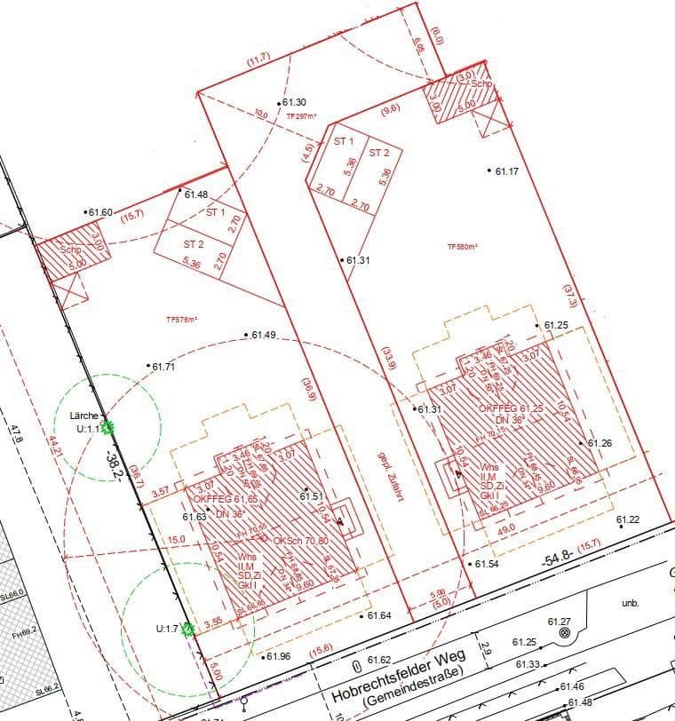 Prodej pozemku 654 m², Hobrechtsfelder Weg 5e, Wandlitz, Braniborsko Prodej pozemku 654 m², Hobrechtsfelder Weg 5e, Wandlitz, Braniborsko