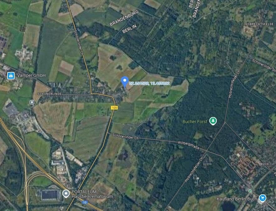 Prodej pozemku 654 m², Hobrechtsfelder Weg 5e, Wandlitz, Braniborsko Prodej pozemku 654 m², Hobrechtsfelder Weg 5e, Wandlitz, Braniborsko