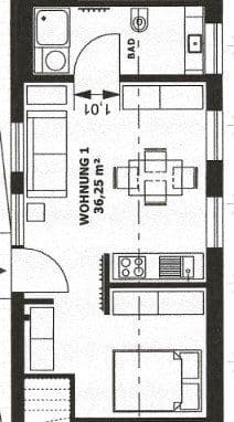 Pronájem bytu 1+1 37 m², Kremper Weg 13, Itzehoe, Šlesvicko-Holštýnsko Pronájem bytu 1+1 37 m², Kremper Weg 13, Itzehoe, Šlesvicko-Holštýnsko