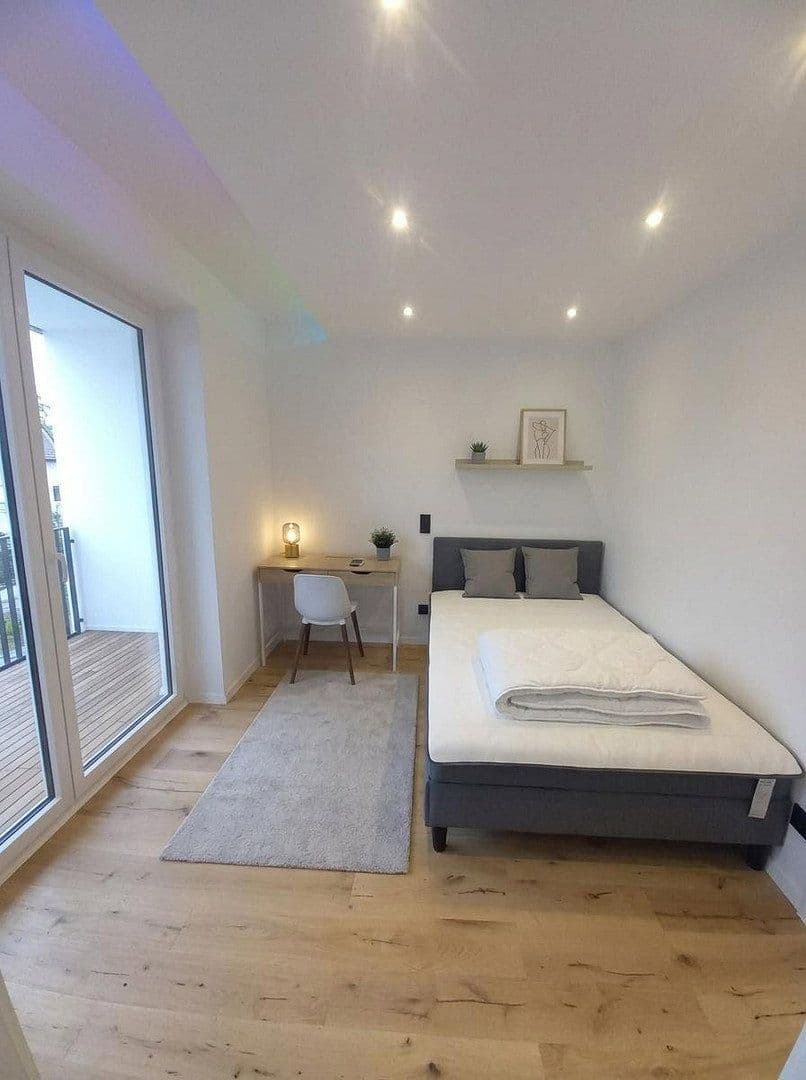 Pronájem bytu 13 m², Boschetsriederstr. 121, München, Bavorsko Pronájem bytu 13 m², Boschetsriederstr. 121, München, Bavorsko