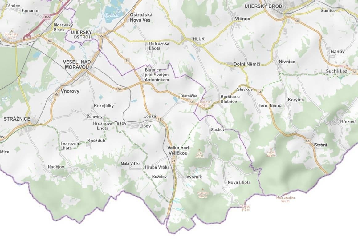 Prodej pozemku 1.559 m², Javorník, Jihomoravský kraj Prodej pozemku 1.559 m², Javorník, Jihomoravský kraj