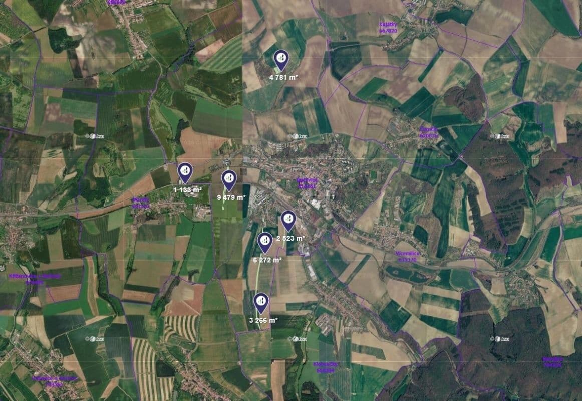 Prodej pozemku 27.454 m², Bučovice, Jihomoravský kraj Prodej pozemku 27.454 m², Bučovice, Jihomoravský kraj